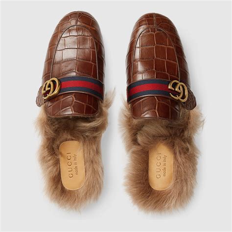 gucci indoor slippers|princetown slippers gucci men's.